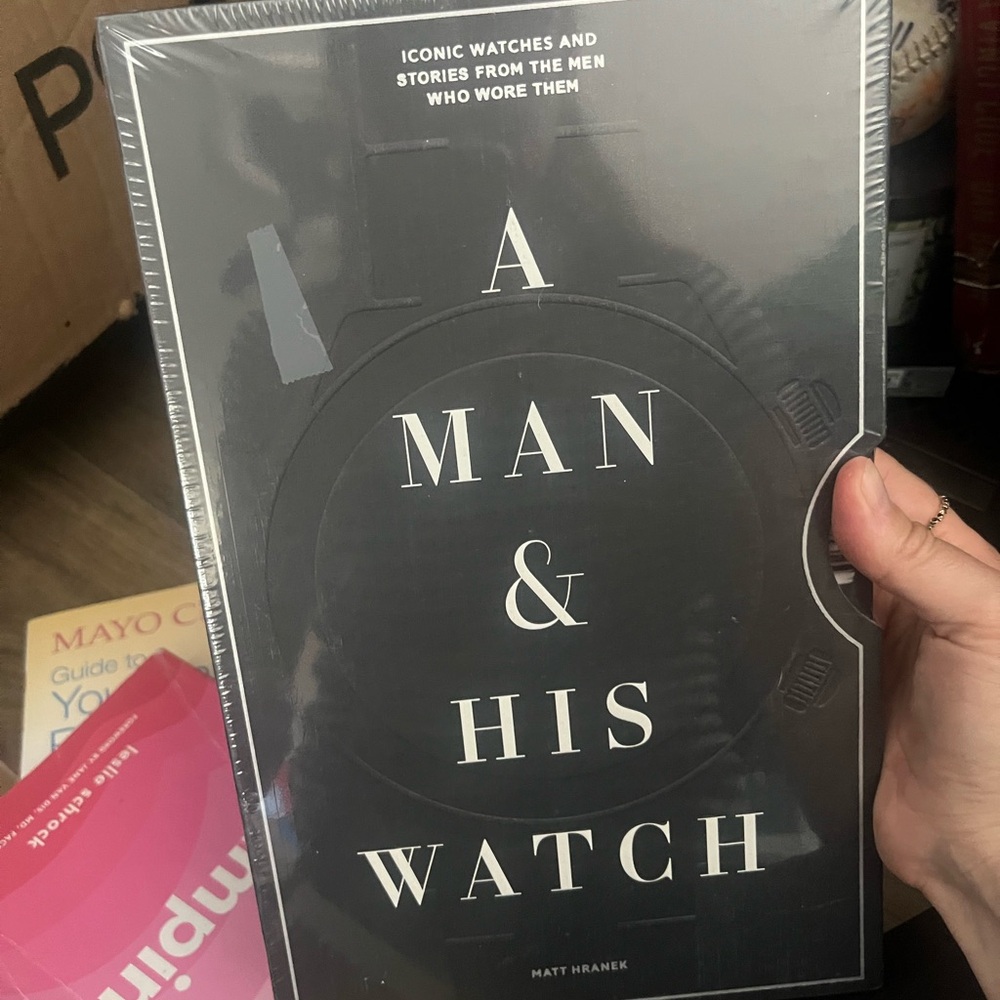 A Man & His Watch Book